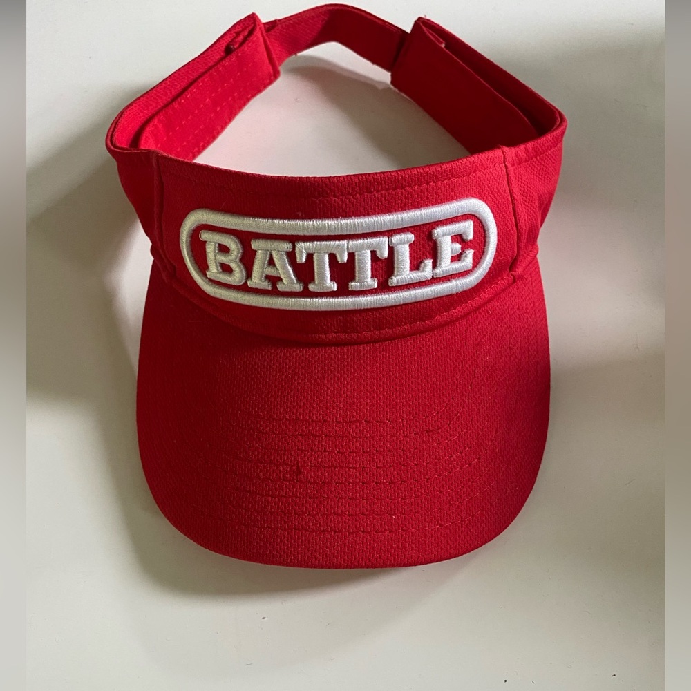Battle Red Visor Hat